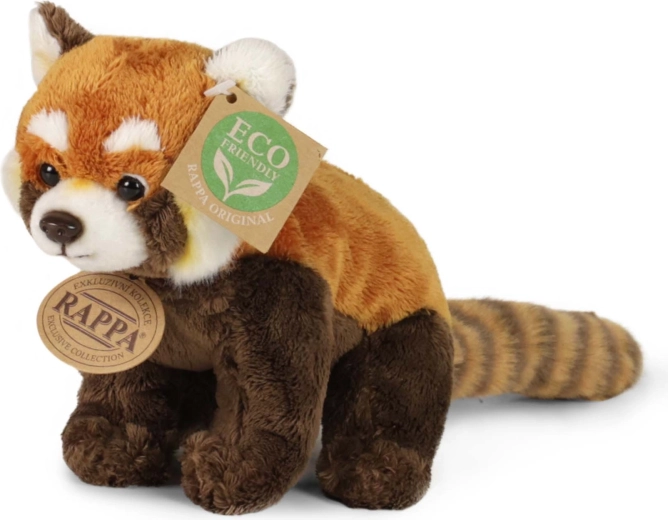 Plüss vörös panda 18 cm, környezetbarát