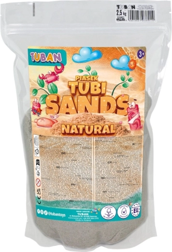 TUBI SAND természetes kinetikus homok tasakban 2,5 kg
