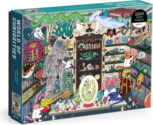Galison Kuriózumok világa 1000 darabos puzzle