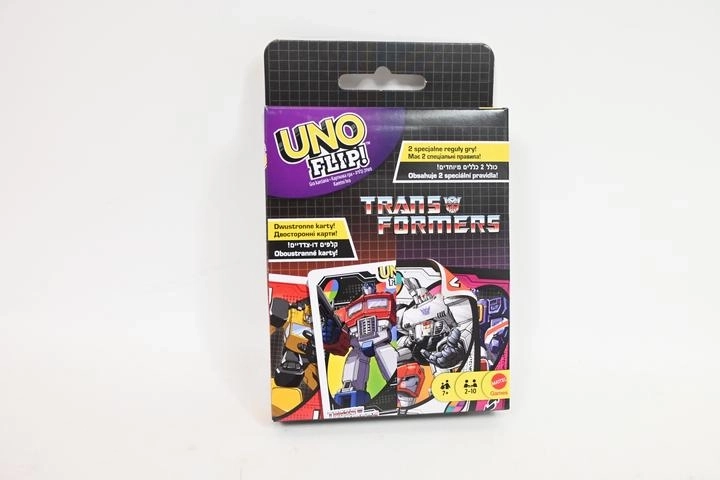 Mattel Uno Flip! Transformers kártyajáték