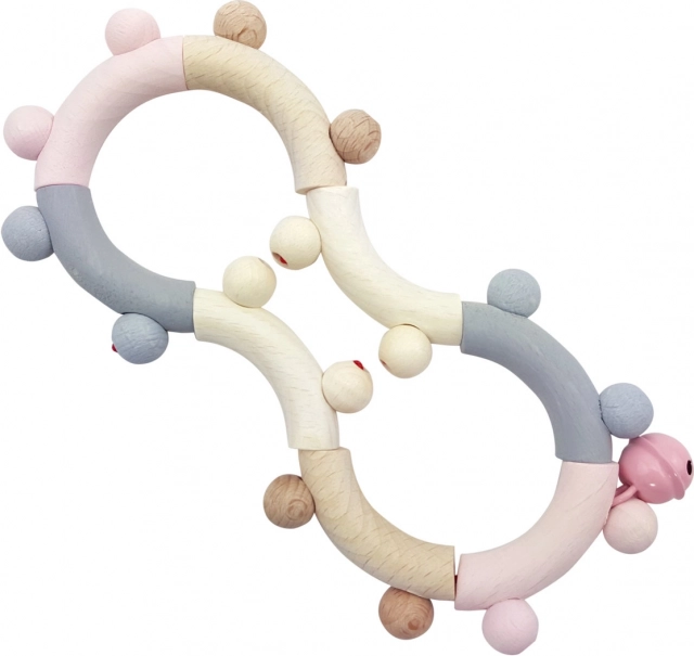 Hess fa motoros csörgő rózsaszín