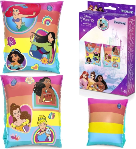 Felfújható karúszók DISNEY PRINCESS 23 × 15 cm Bestway