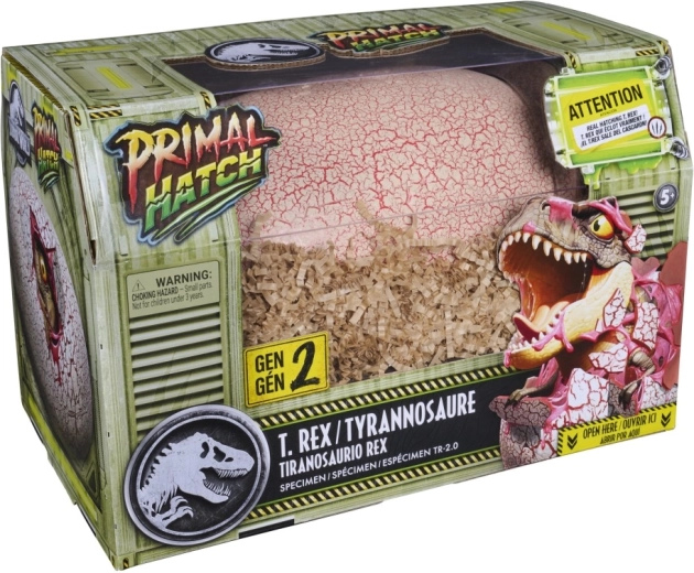 Primal Hatch interaktív T-Rex tojásból kikelő szürke