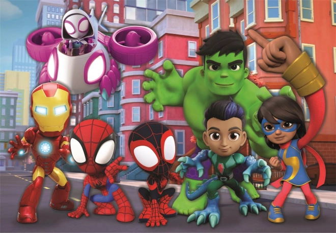 Clementoni puzzle Spidey és csodálatos barátai maxi 24 darab