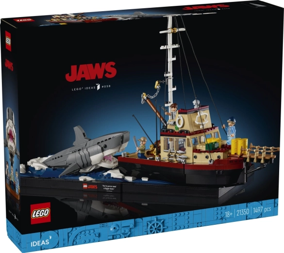 LEGO Ideas Cápa 21350 felnőtteknek szánt építőkészlet