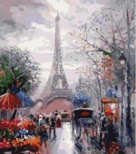 Norimpex Festés számok szerint Eiffel-torony 40 × 50 cm