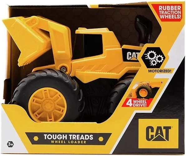 CAT 4x4 terepjáró kotrógép fénnyel és vezérlőkarral 19 cm