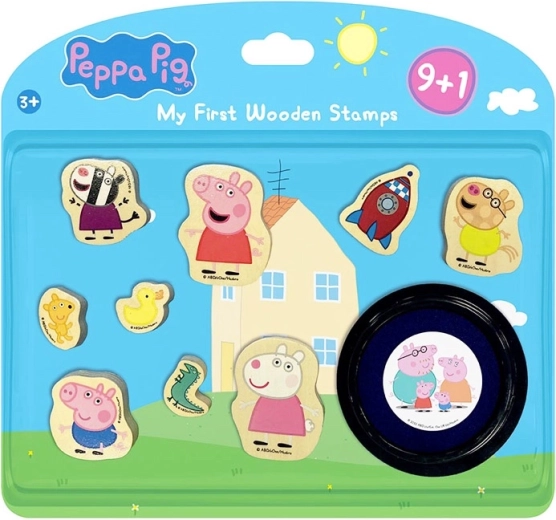 az első bélyegzőim - Peppa malac