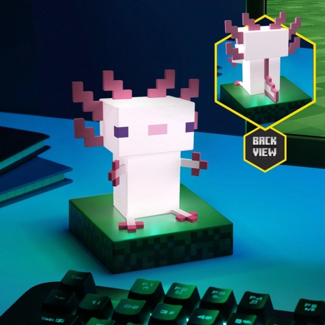 Ikon Lámpa Minecraft - Axolotl