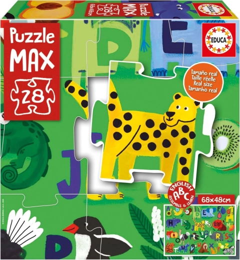Educa puzzle Állatos ábécé 28 darab
