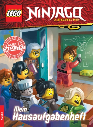LEGO NINJAGO – az én iskolai házi feladat füzetem (német nyelvű) - 1 db
