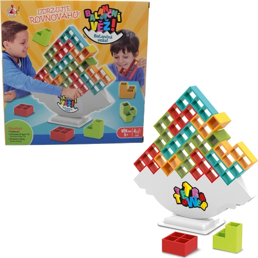 Studo Games Balanán egyensúlyozó torony (32 db)