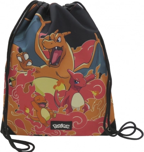 Pokémon Charmander húzózsinóros tornazsák 44 × 34 cm