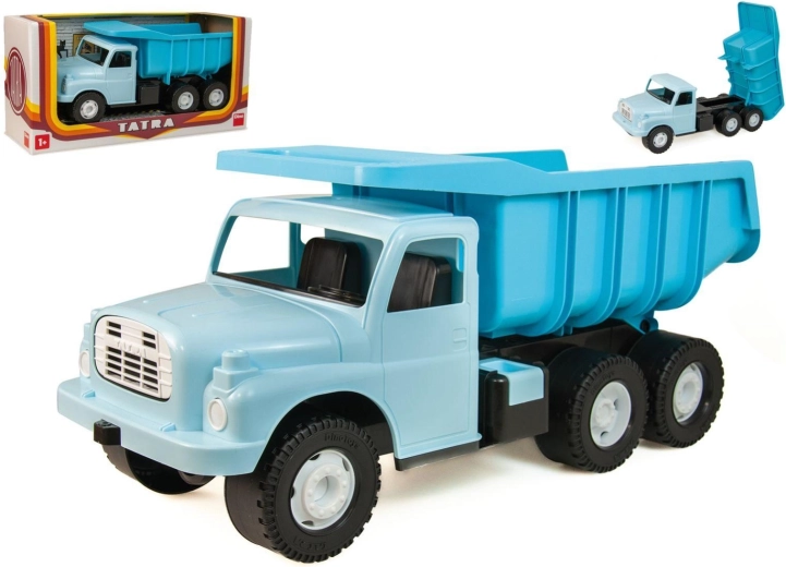 műanyag Tatra 148 teherautó 30 cm világoskék