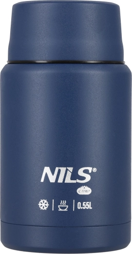 NILS Camp ételtermosz 550 ml kék