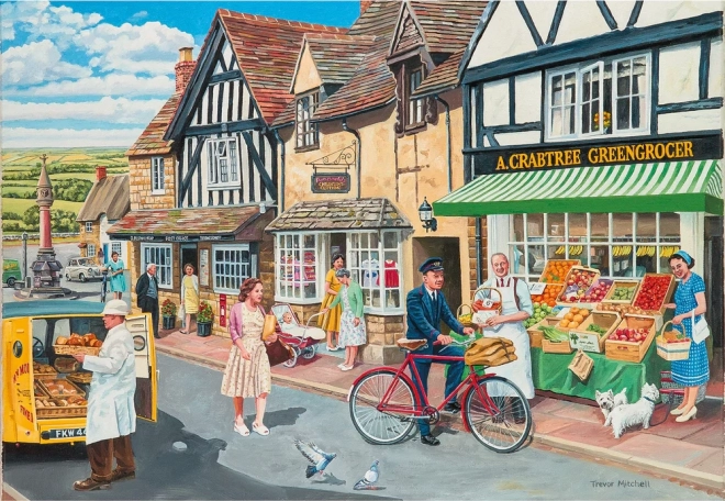 GIBSONS puzzle Együtt kirakózunk – falulátogatás, 40 darab