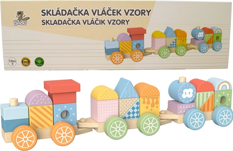 Babu fa vonat Szivárvány