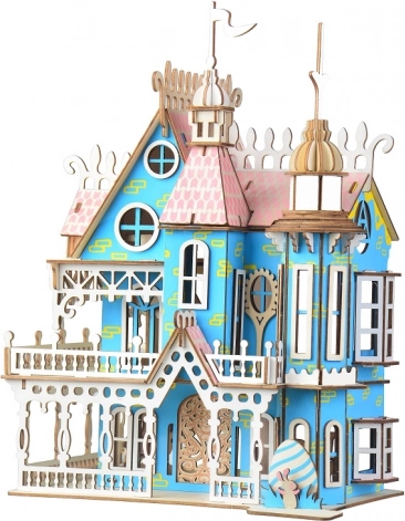 Woodcraft fa 3D puzzle – mesebeli villa