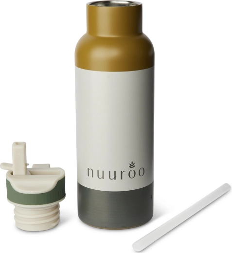 Nuuroo Conrad rozsdamentes acél palack 500 ml green mix