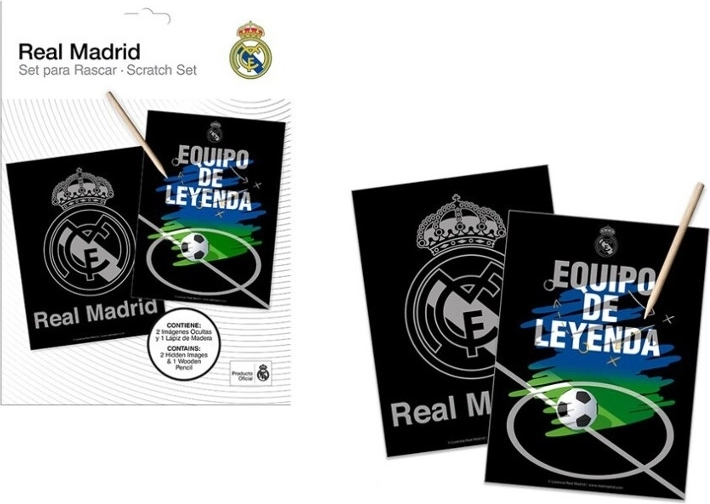 Kapargatós képek REAL MADRID – kreatív készlet