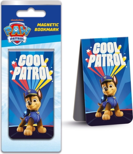 Mancs őrjárat mágneses könyvjelző Cool Patrol – 1 darab