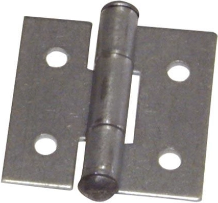 Kétrudas, 20 mm-es, horganyzott zsanér