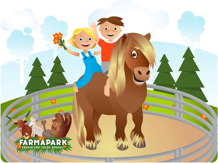 3D képeslap Farmapark a PRIME 3D-től