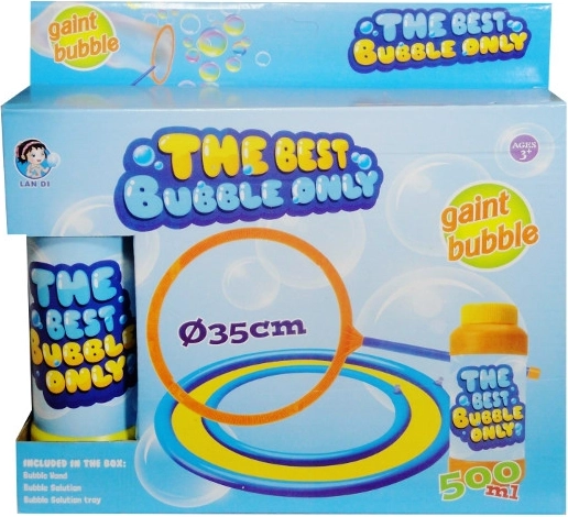 Buborékfújó készlet hálóval és oldattal