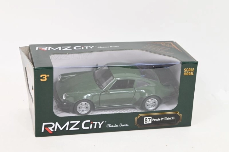 RMZ modell Porsche 911 Turbo 3.3 1:32 sötétzöld
