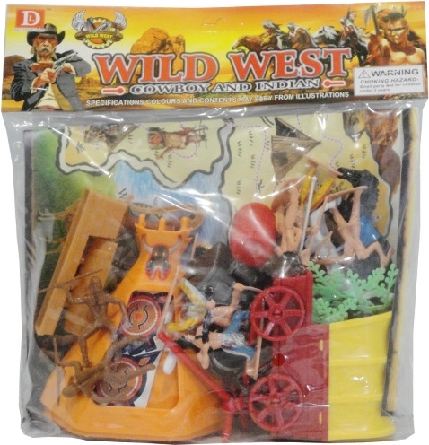 Indiánok – készlet zacskóban