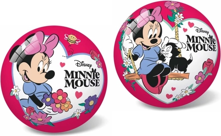Star Disney Minnie labda virágokkal 23 cm