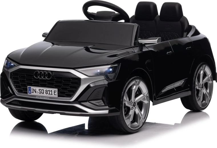 Gyermek elektromos autó Audi SQ8 fekete