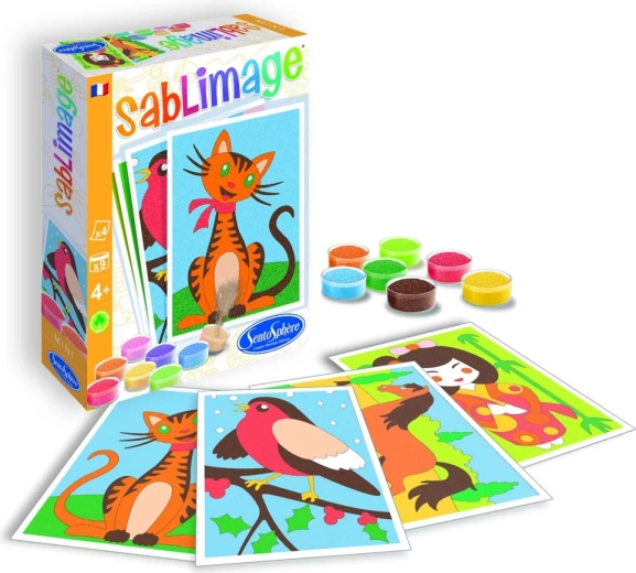 Sentosphere Sablimage mini homokképek – Mazsolázós pajtások