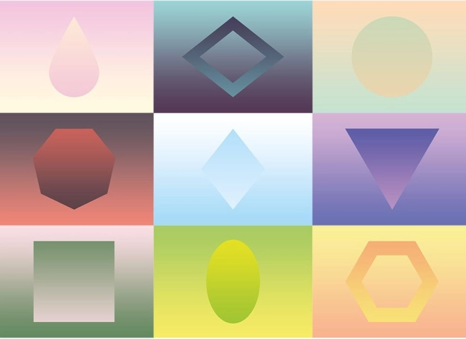 Geometria puzzle 1000 darabos CLOUDBERRIES