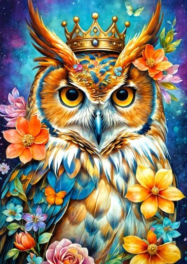 ENJOY puzzle Királyi bagoly 1000 darabos