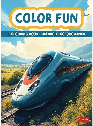 Színező: vonatok és repülőgépek