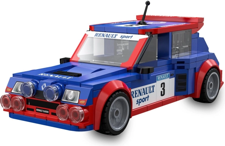 CaDA Renault 5 Maxi Turbo építőkészlet 1:24 méretarányban