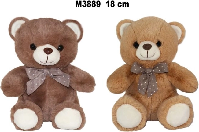 Plüssmackó 18 cm - 1 darab