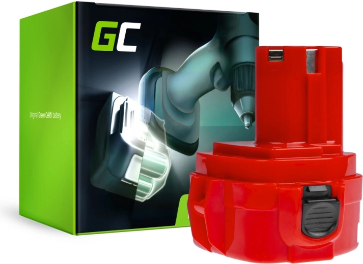 Green Cell akkumulátor Makita 12 V 3000 mAh Ni-MH-hoz