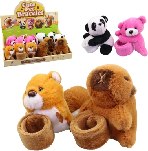 Plüssállatos karkötő