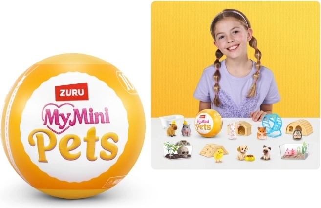 ZURU My Mini Pets gyűjthető gömb - 1 darab