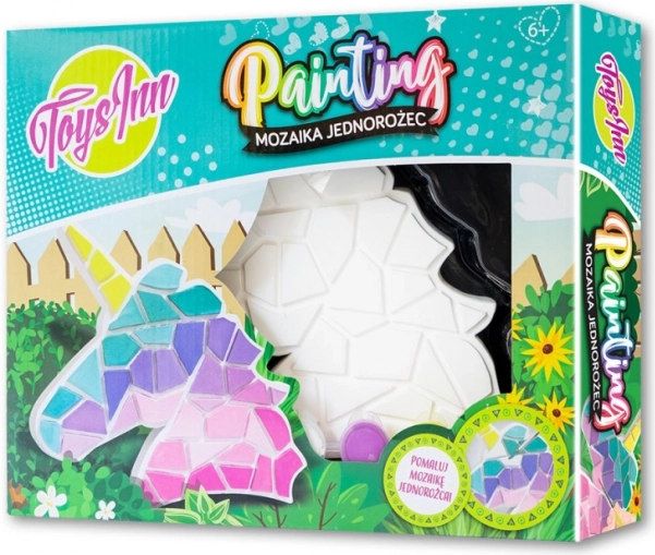 Egyszarvú festéses mozaik