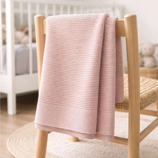 NANNA bambusz takaró bamboo pink