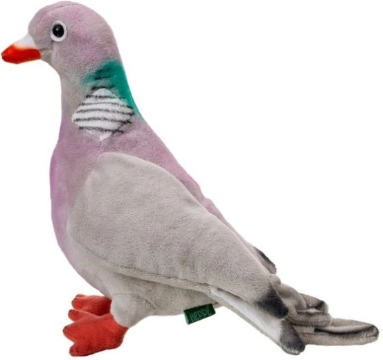 Plüss örvös galamb 20 cm