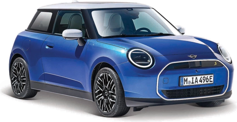 Maisto Special Edition Mini Cooper SE 1:24 modellautó – kék