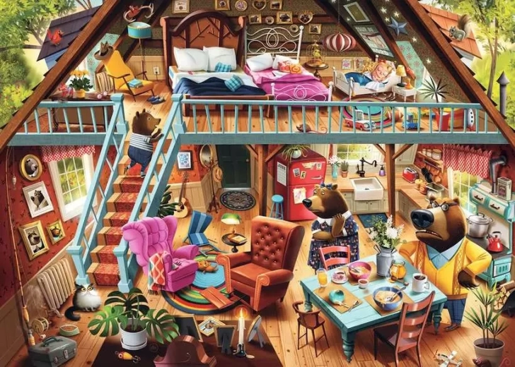 Ravensburger puzzle Rajtakapva! 1000 darab
