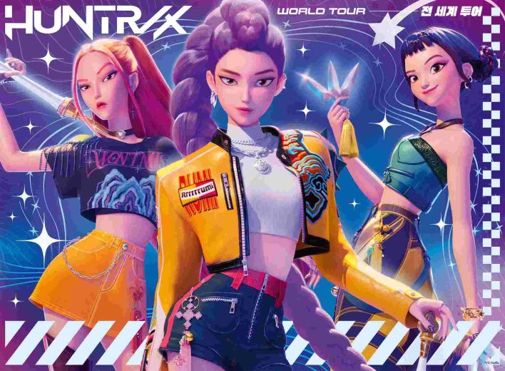 Ravensburger K-pop: Démonvadászok – világturné puzzle 150 darab