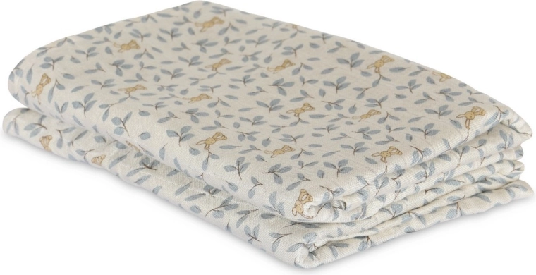 NUUROO josefine muszlin bambusz pelenkák bunny leaf - 2 db