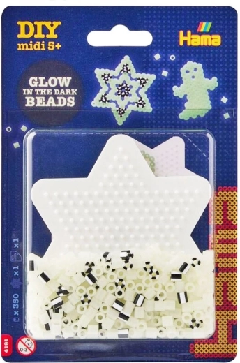 Gyöngykészlet Világító csillag a sötétben, 350 db MIDI