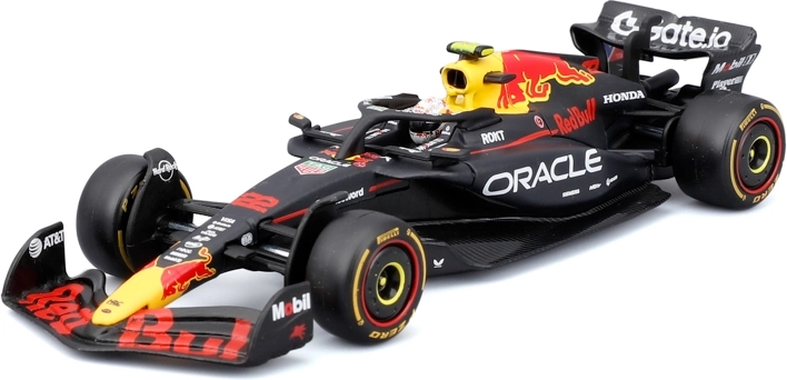 Bburago F1 modell Oracle Red Bull Racing RB21 2025 Yuki Tsunoda 1:43 akril boxban